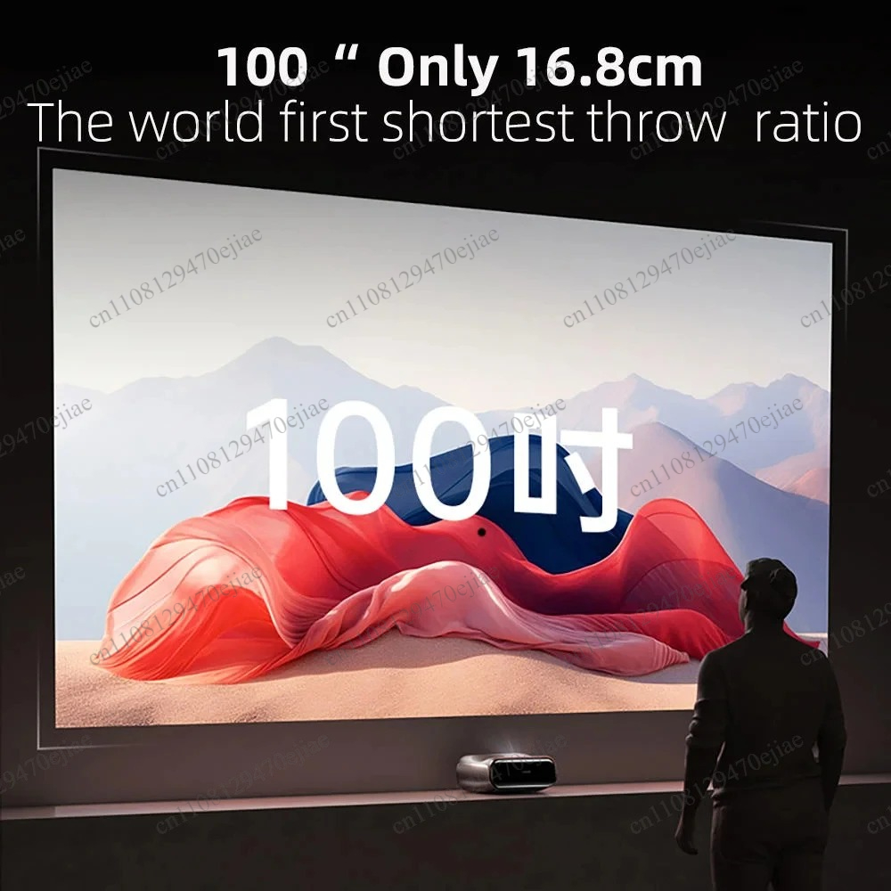 Home Cinema Ultra Short Throw Projector - JMGO O3 Ultra 4KレーザーTV超短焦点プロジェクター 4GB+128GB スマートホームシネマ