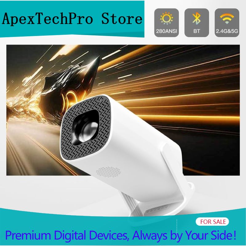 Home Cinema Quad - ApexTPP30 Android 11プロジェクター Allwinner 713クアッドコア対応 2.4G/5G