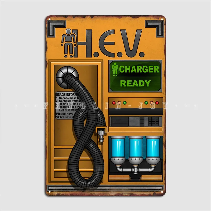 Home Cinema Usa - ハーフライフ HEV 充電器 メタルサイン クラブ ホーム