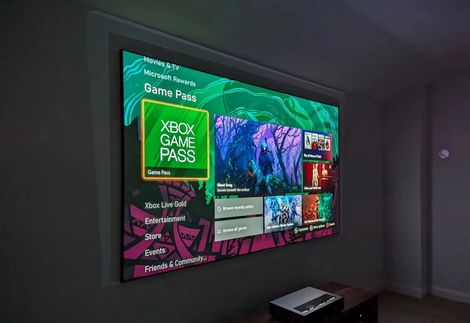 ApexTP最新Formovie Theaterプレミアム4 - Home Cinema Ultra Short Throw Projector のレビューと価格