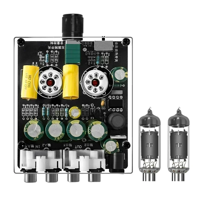 アップグレードされた 6K4 真空管プリアンプアンプ HiF - Home Cinema Beamer のレビューと価格