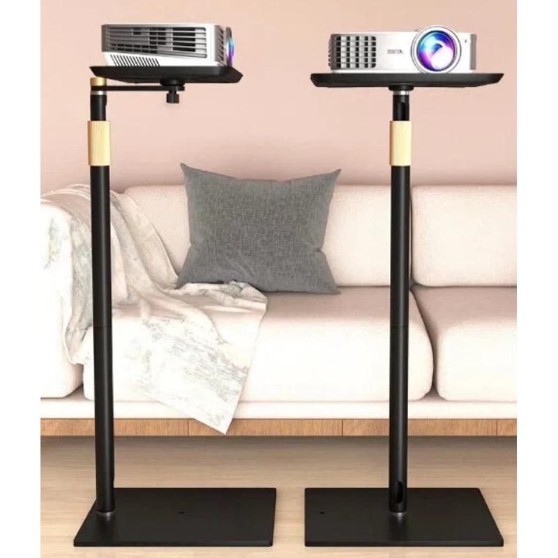 ポータブルプロジェクターフロアスタンド高さ調節可能なプロジェ - Home Cinema Usa のレビューと価格