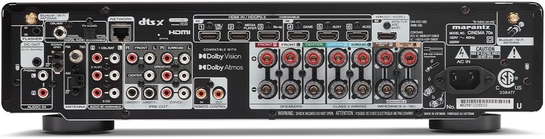 マランツ シネマ70S 7.2chレシーバー（50W×7）- - Home Cinema Usa のレビューと価格