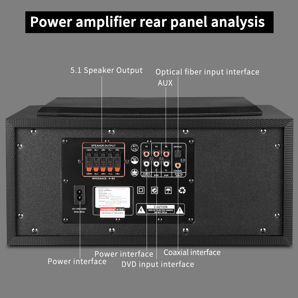 5.1サラウンドホームシアターシステムカラオケUSBワイヤレ - Home Cinema Xlr のレビューと価格